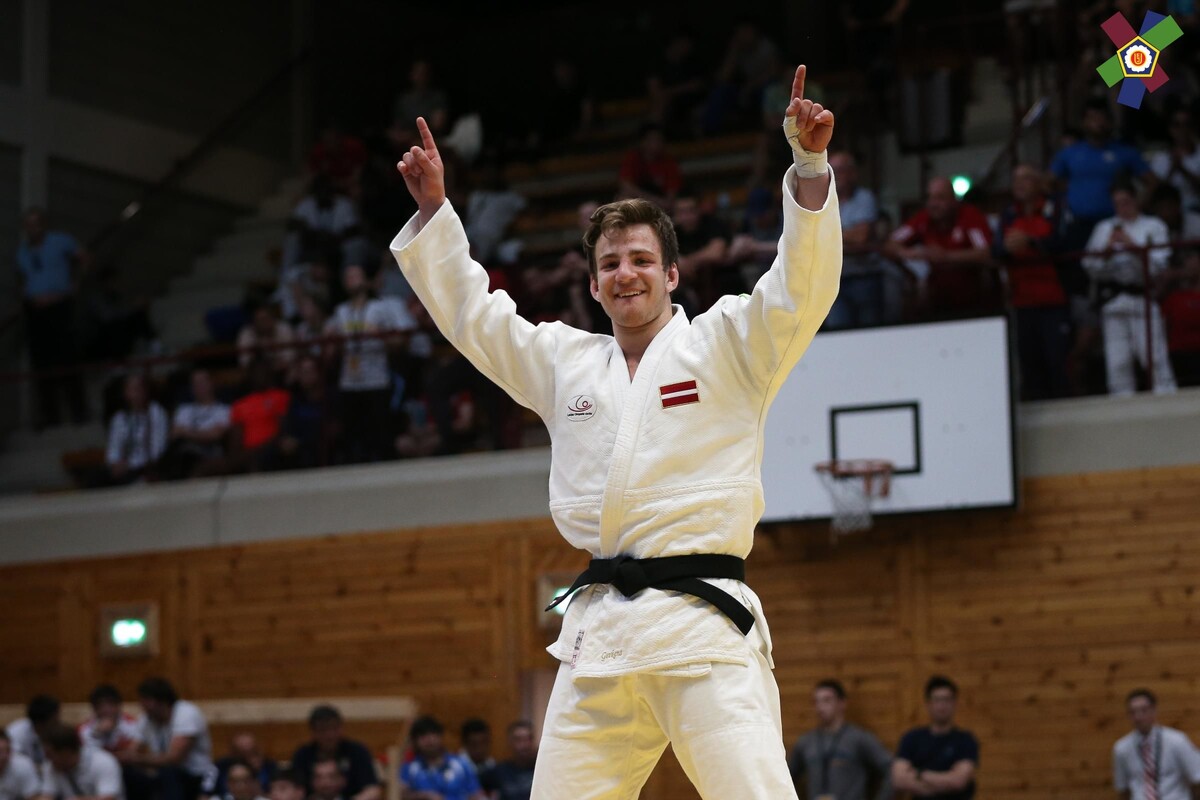 Латвийский борец дзюдо Эмилс Геркенс © European Judo Union