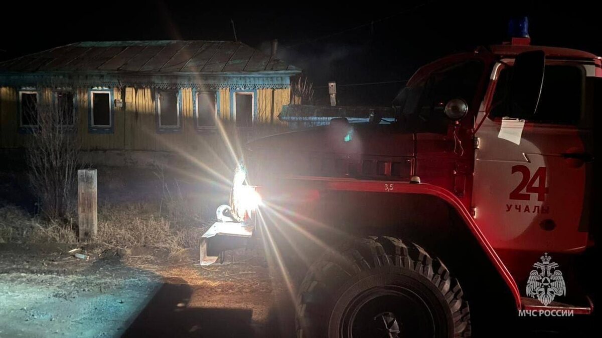    В Учалинском районе Башкортостана при пожаре погиб инвалид второй группы