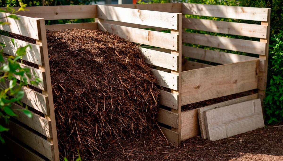 Компостная яма необходима для переработки органических отходов в качественное удобрение, которое обогащает почву, улучшает её структуру и способствует повышению плодородия.