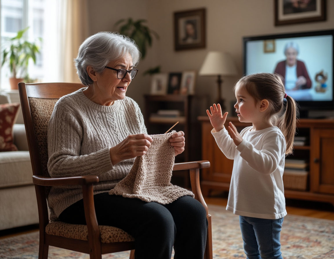Бабушка настаивала, что пятилетняя внучка должна ложиться спать в 19:00. Когда родители разрешили ей посмотреть мультфильм до 20:00, бабушка кричала: «Вы её калечите! Она вырастет неуправляемой!» Внучка, услышав это, заявила: «Я сама решаю, когда спать!» *Картинка создана с помощью ИИ*
