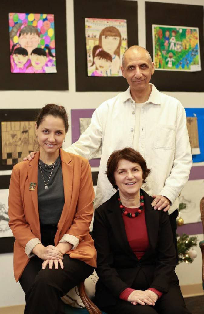 Паата, Тамрико и Тамуся Амонашвили