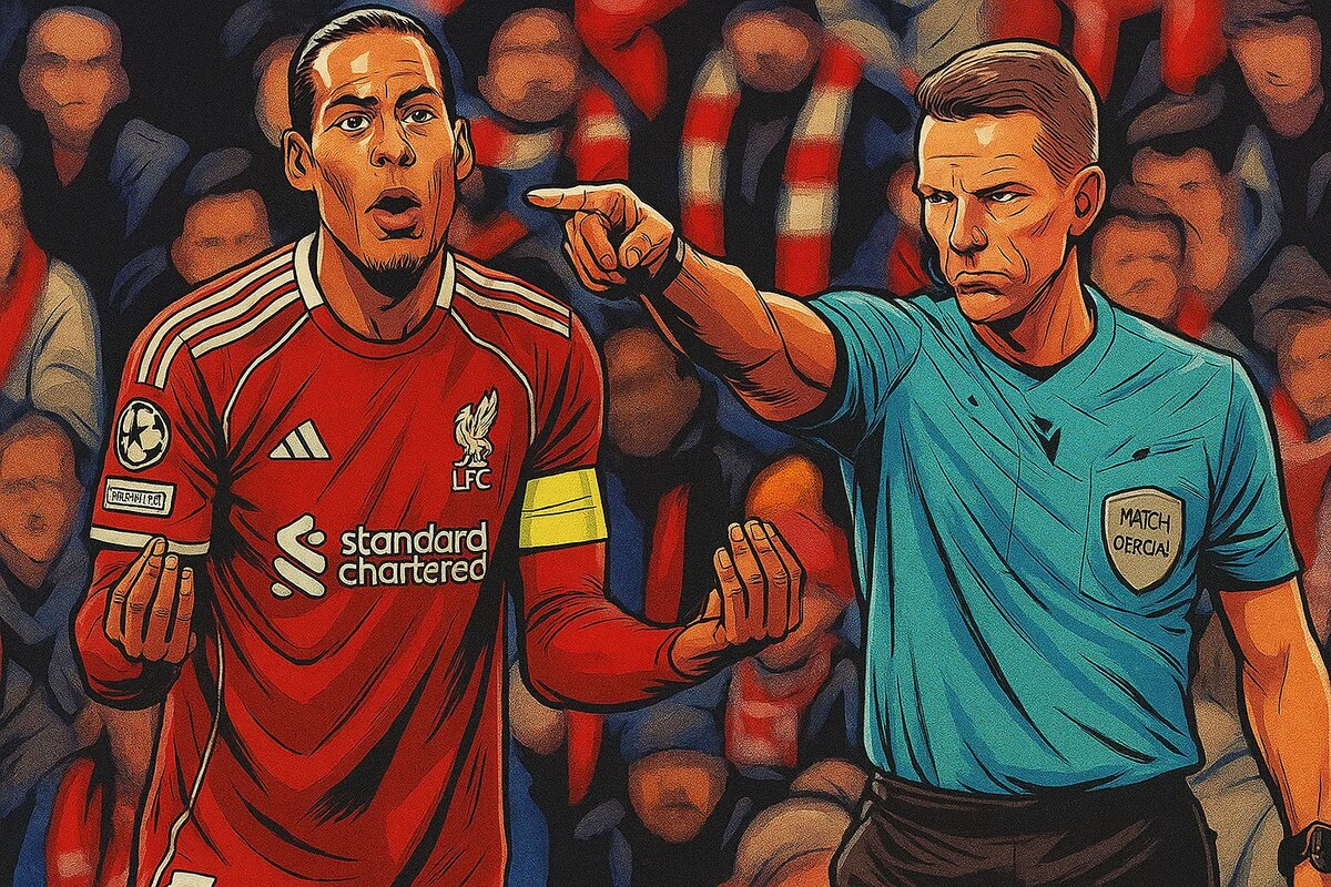 В этом сезоне ван Дейк пропустил три пенальти во всех соревнованиях после того, как сыграл рукой в матче против ПСВ