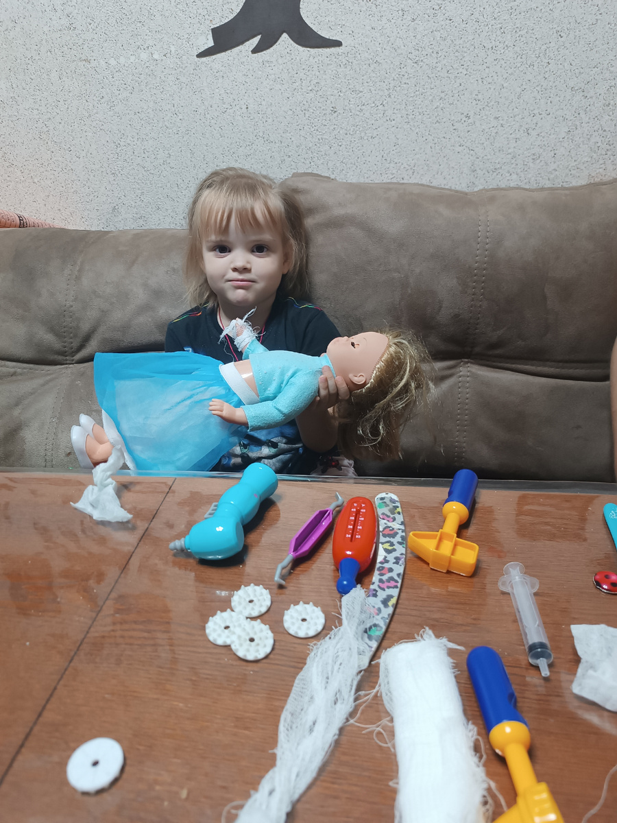 Катюша в нашей семье доктор