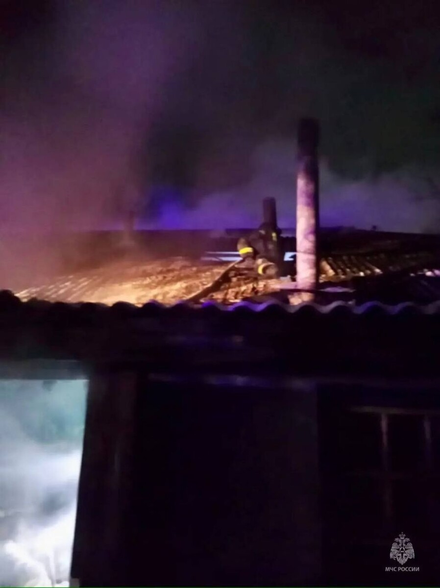    Пожар в Славгороде. Источник: МЧС по Алтайскому краю