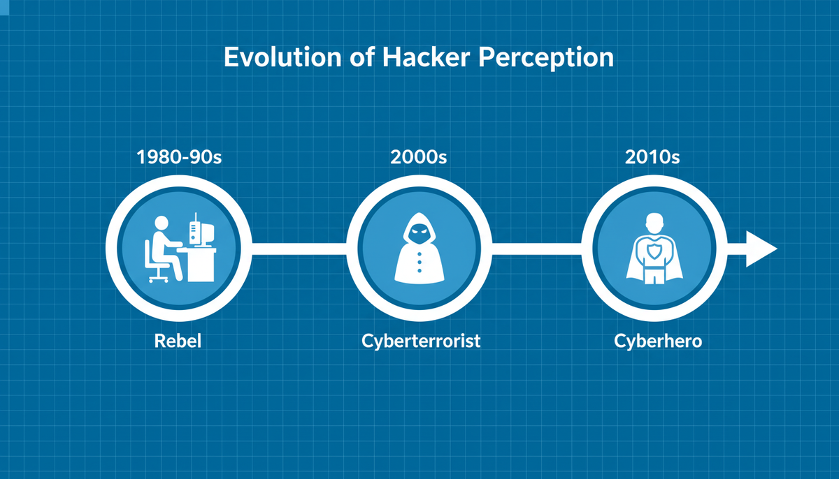 От бунтаря до героя: как менялся публичный образ хакера за 40 лет