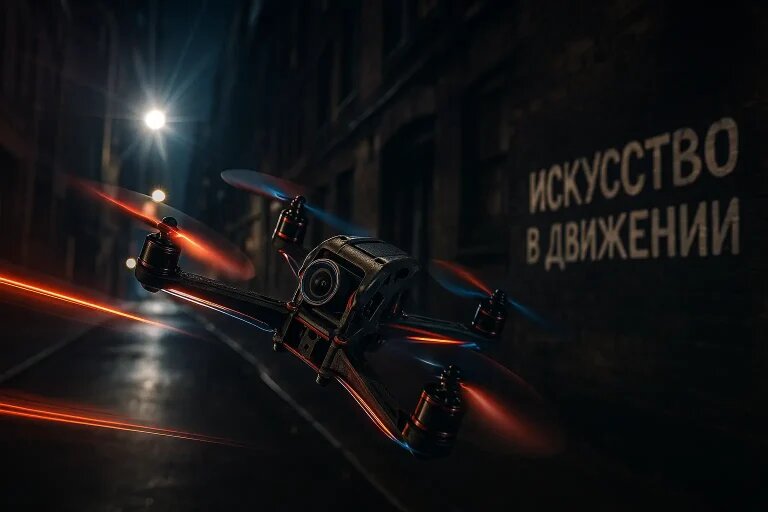   Почему FPV — новая форма искусства "Обученик"