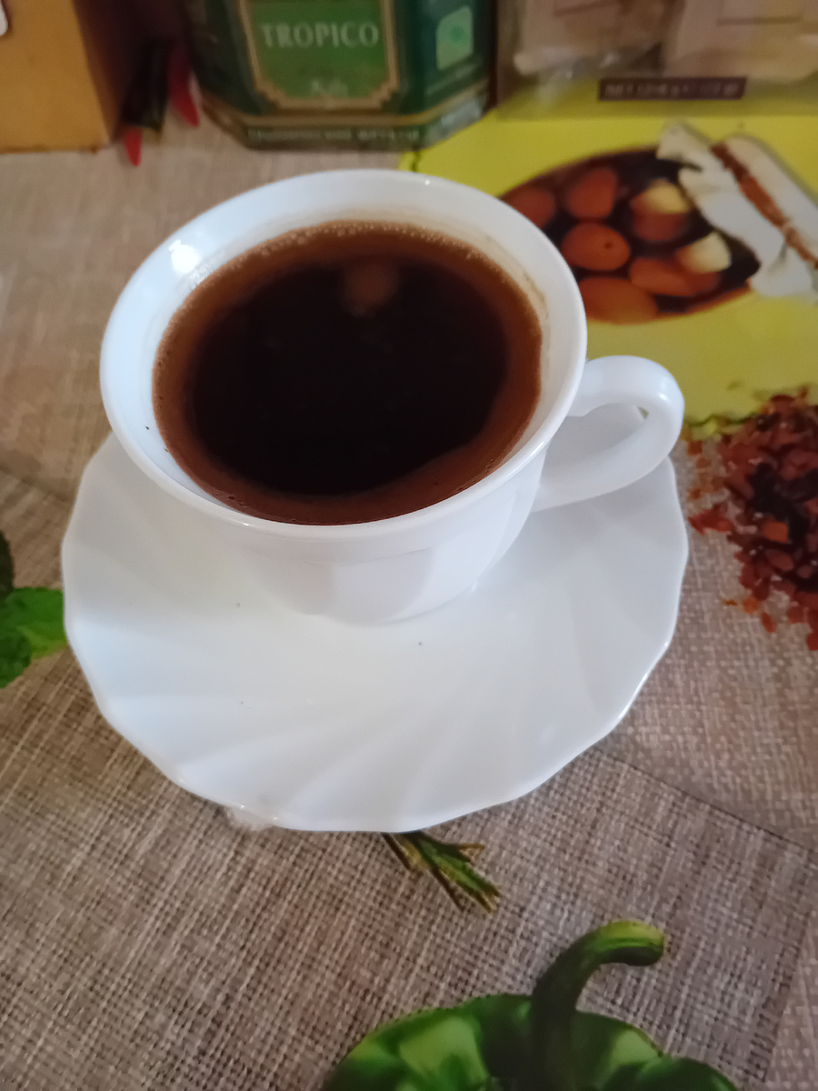 Мой утренний кофе.