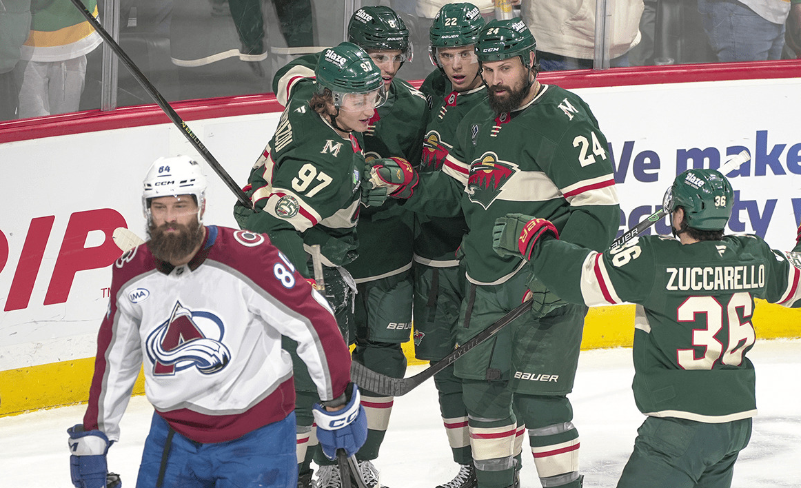 Кирилл Капризов отметил большой снайперский юбилей. Фото: НХЛ