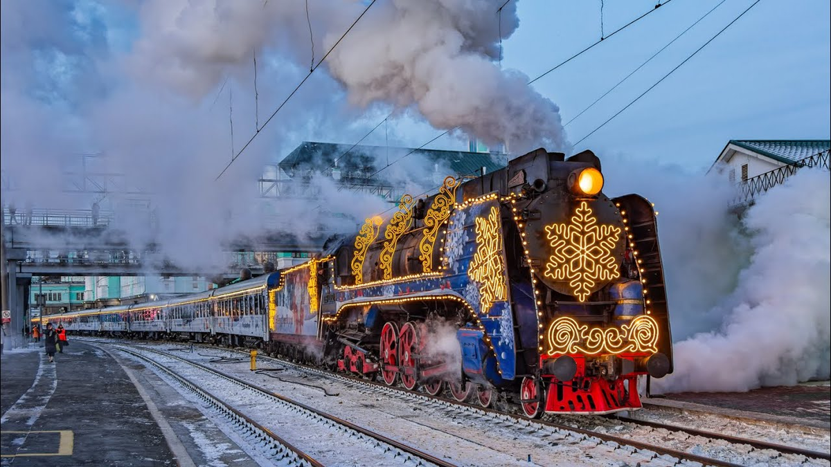 Круиз на поезде "Зимняя сказка" / Фото: https://www.youtube.com/watch?v=L4ykyLkR8Fk