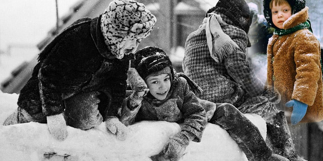 Дети в СССР зимой одевались так, что даже в минус 30, когда уроки в школе отменяли, все шли гулять на горку