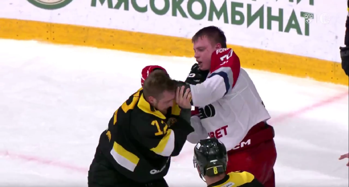    скриншот с видео драки