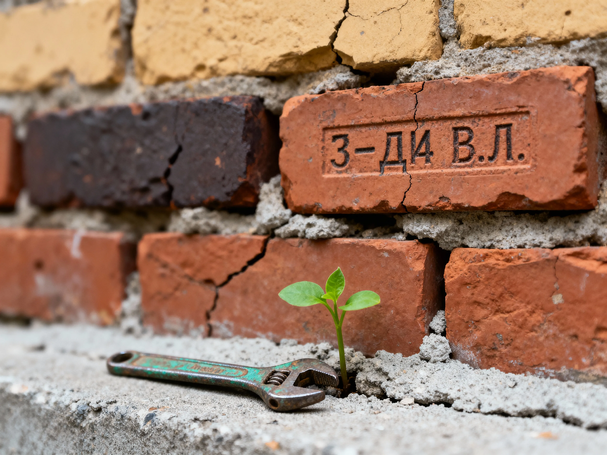 Территория строительства и жизни.
Вот так, кирпич за кирпичом, и складывалась наша общая история.