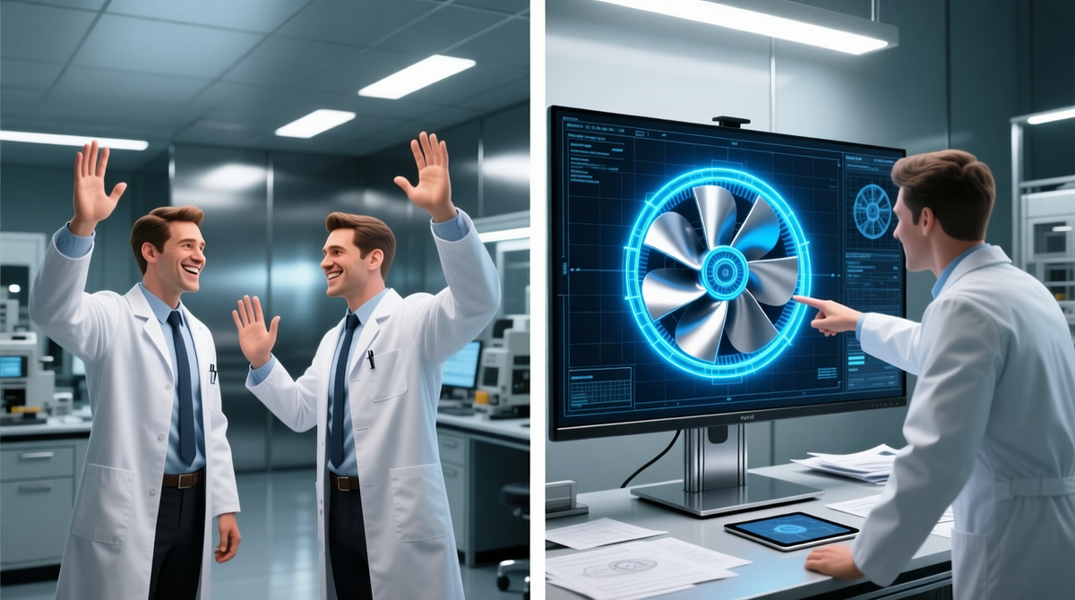 Воображение - хорошо, но чертёж или схема лучше.