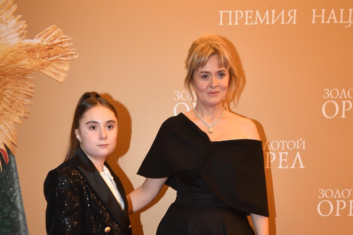    Анна Михалкова с дочерью Лидией. © Pavel Kashaev/globallookpress.com