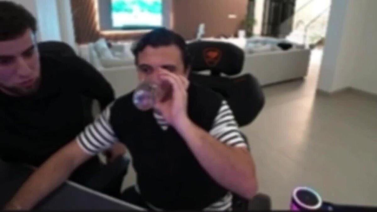 Кадр с той самой трансляции