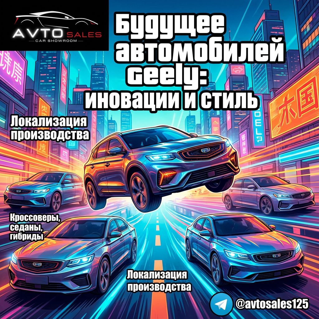    Geely 2026: Новинки, которые изменят ваш взгляд на китайские авто Авто Сейлс