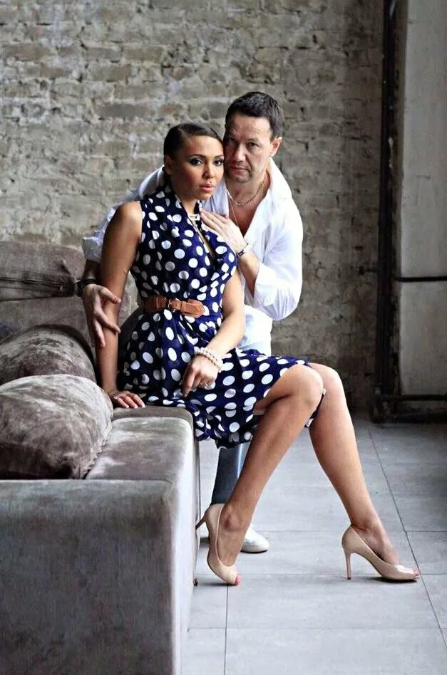 Инна с мужем