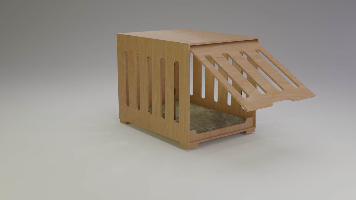 Рендер получившейся модели