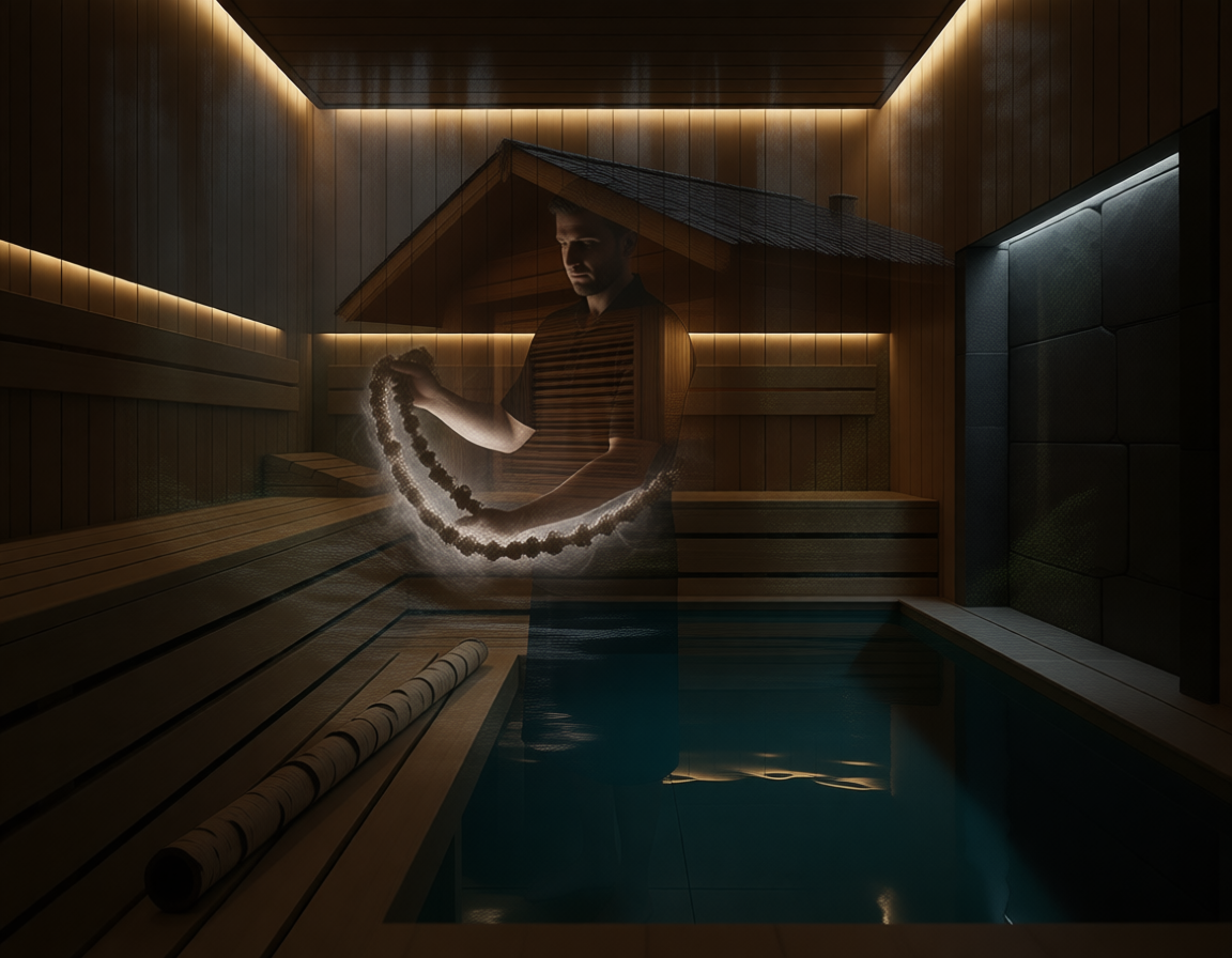 Современная руская баня - Сауна с шампанским или прорубь с веником?