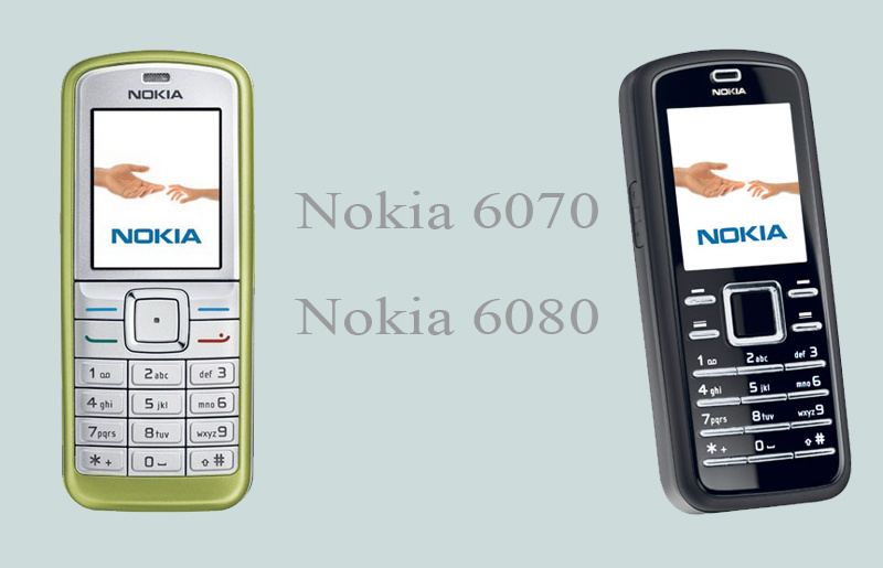 Nokia 6070 и Nokia 6080