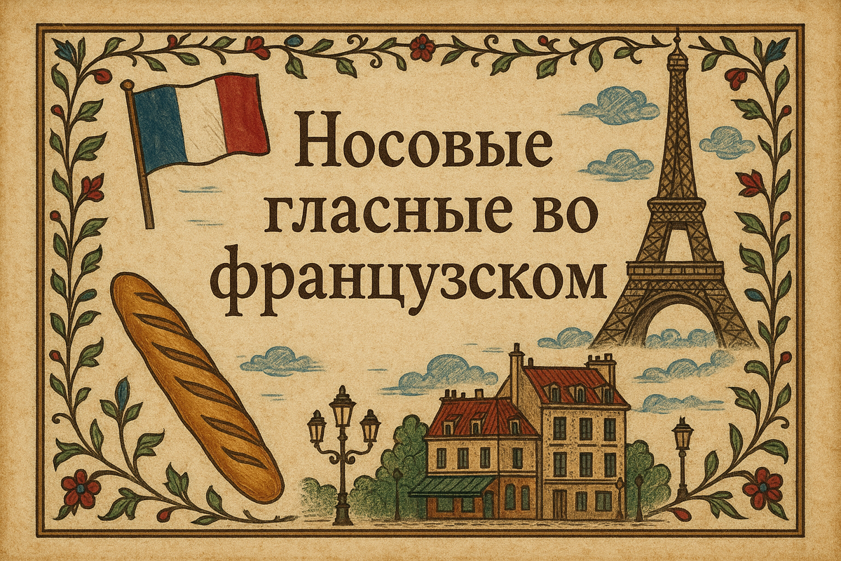 Носовые гласные во французском