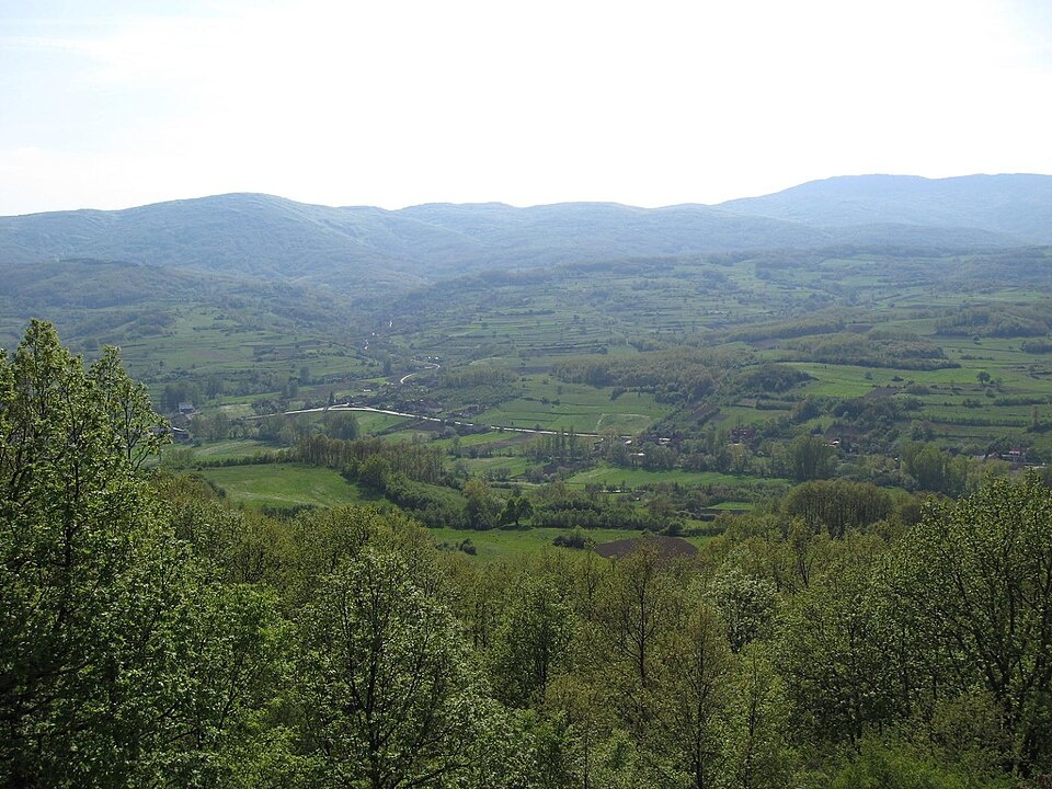 Перевал Сува-Планина и река Нишава, возле которых в январе 1444 года произошло сражение при Куновице. Фото из открытых источников