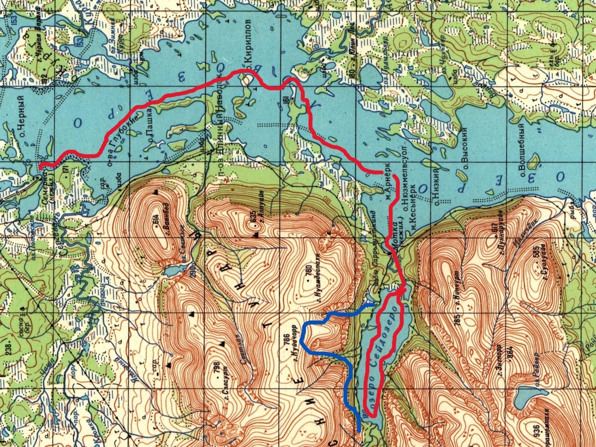 Маршрут сплава