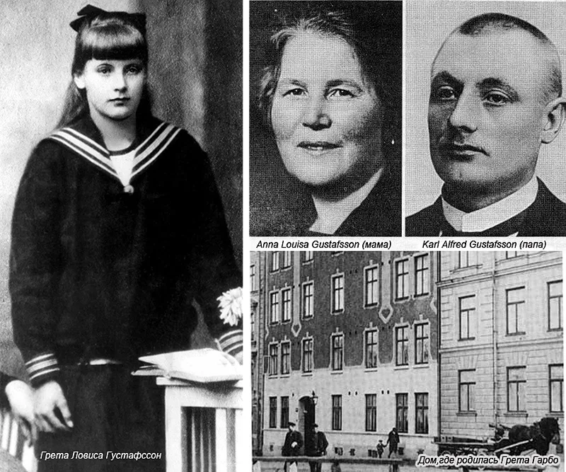 Грета и ее родители. Дом в котором родилась Грета