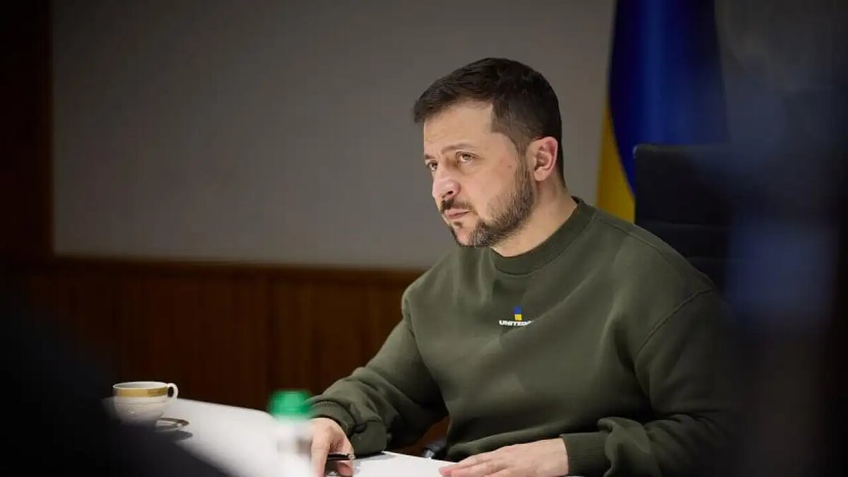    Президент Украины Владимир Зеленский. Flickr