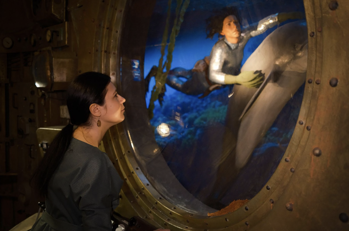 Инсталляция «Авторский стиль», четвертый зал. Ихтиандр

