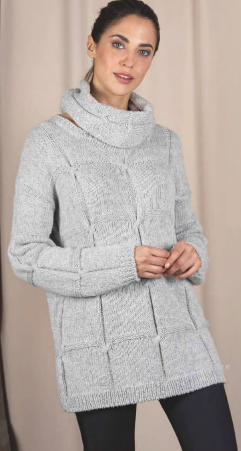 джемпер спицами