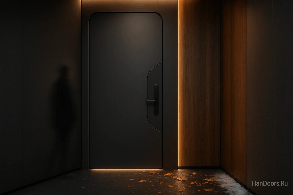    Плавные изгибы: органические формы в дверных конструкциях Autor