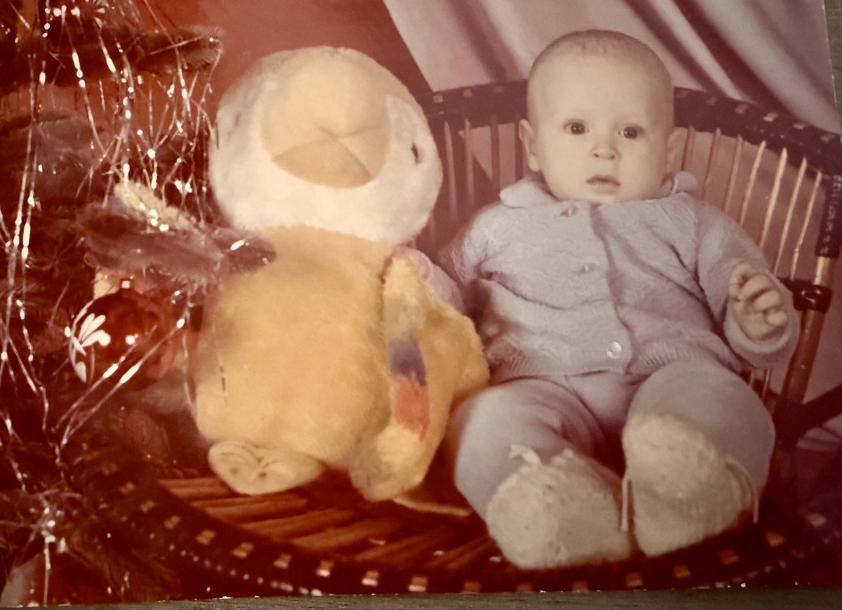 Мой маленький сын много лет назад