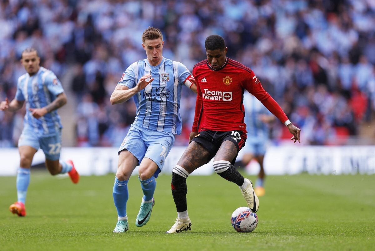 Полуфинал кубка Англии. «Ковентри Сити» 3:3 «Манчестер Юнайтед». Источник фото: https://www.sb.by