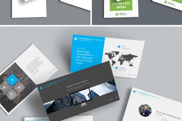 Описание: Инфографика с набором обязательных печатных материалов для производственных компаний.