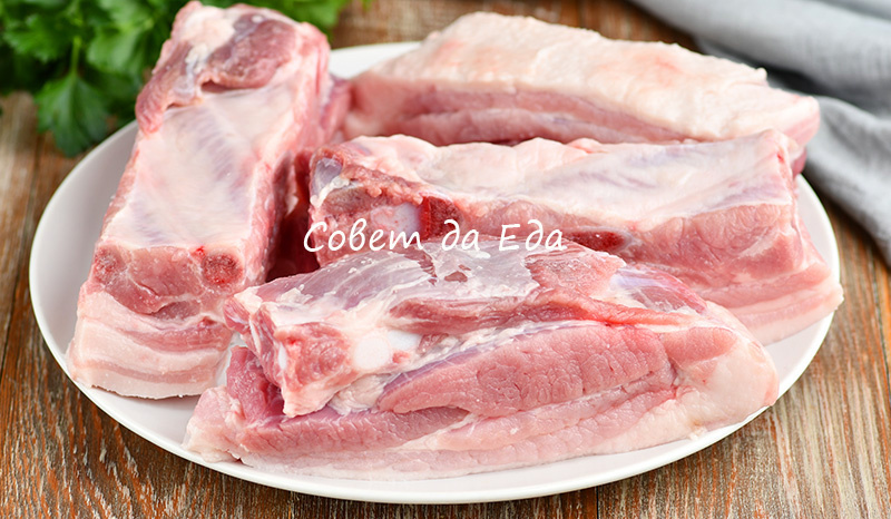 И на второе, и на закуску! Очень нежная свиная грудинка (просто готовить)