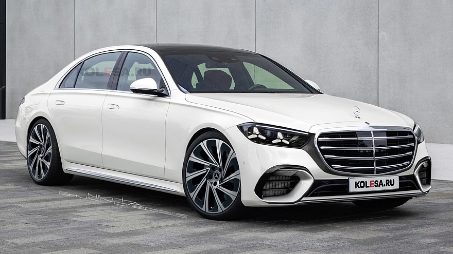    Рендер обновлённого Mercedes-Benz S-класса