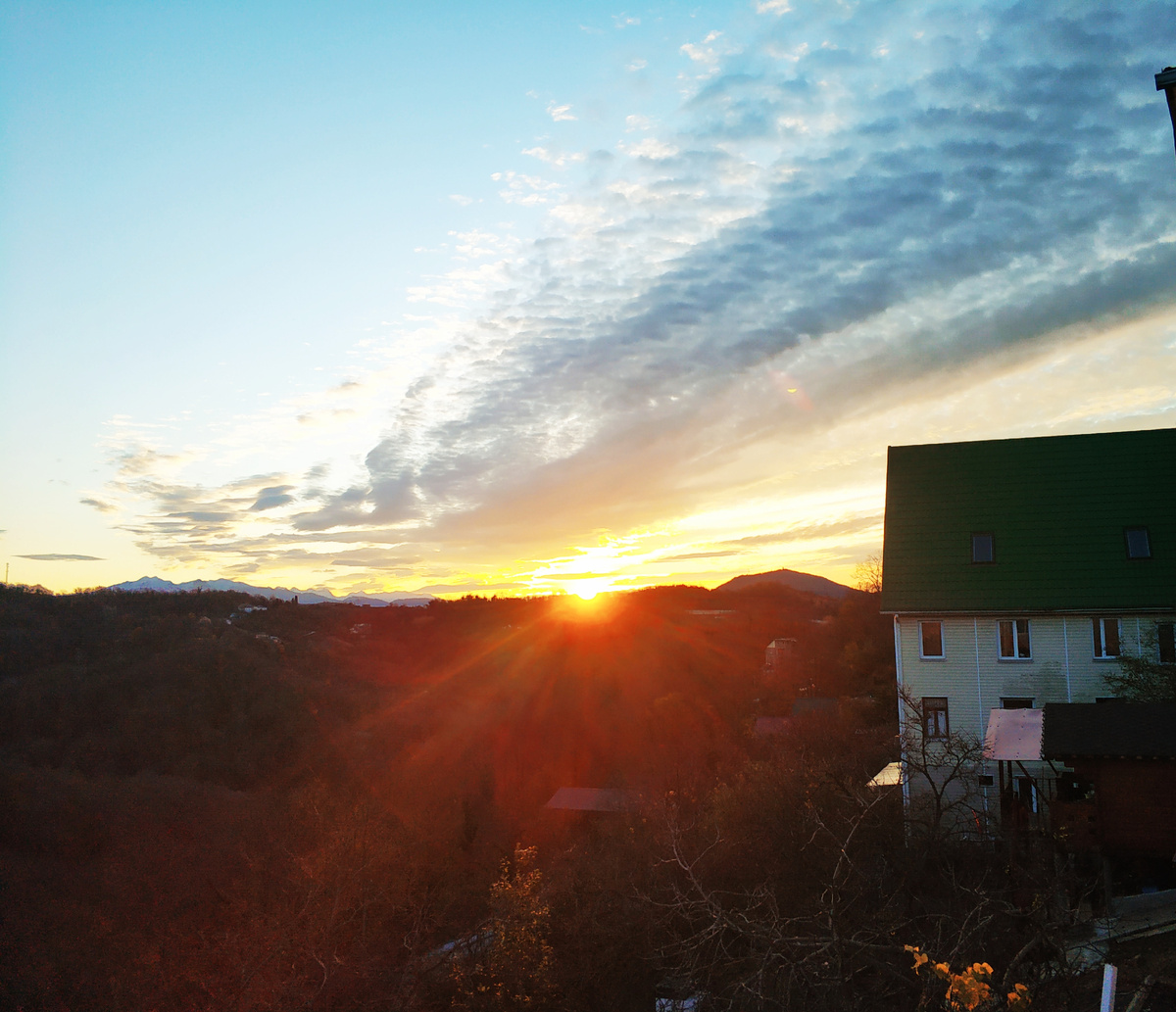 Ранний восход СНТ "Россия"