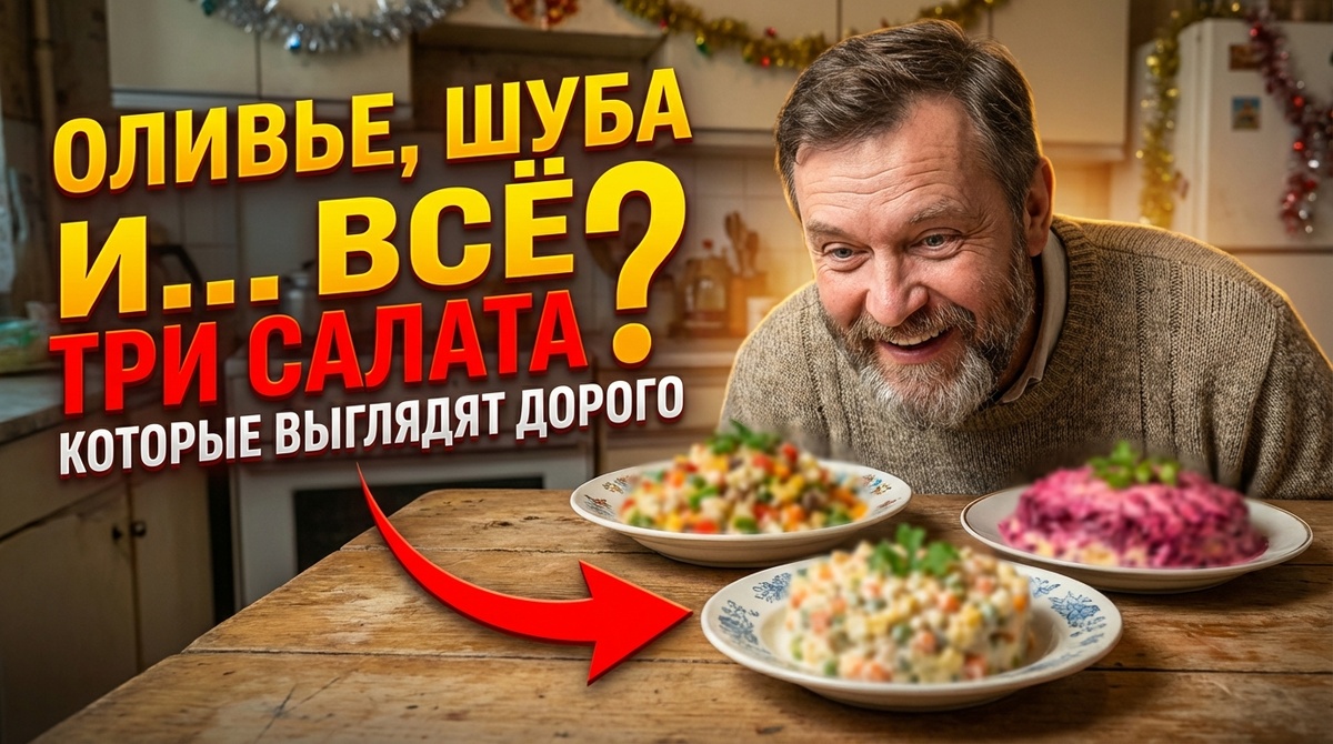 Три салата, которые выглядят дороже, чем стоят
