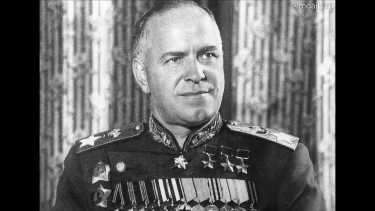 Маршал Советского Союза Жуков Георгий Константинович, июня 1945 г.