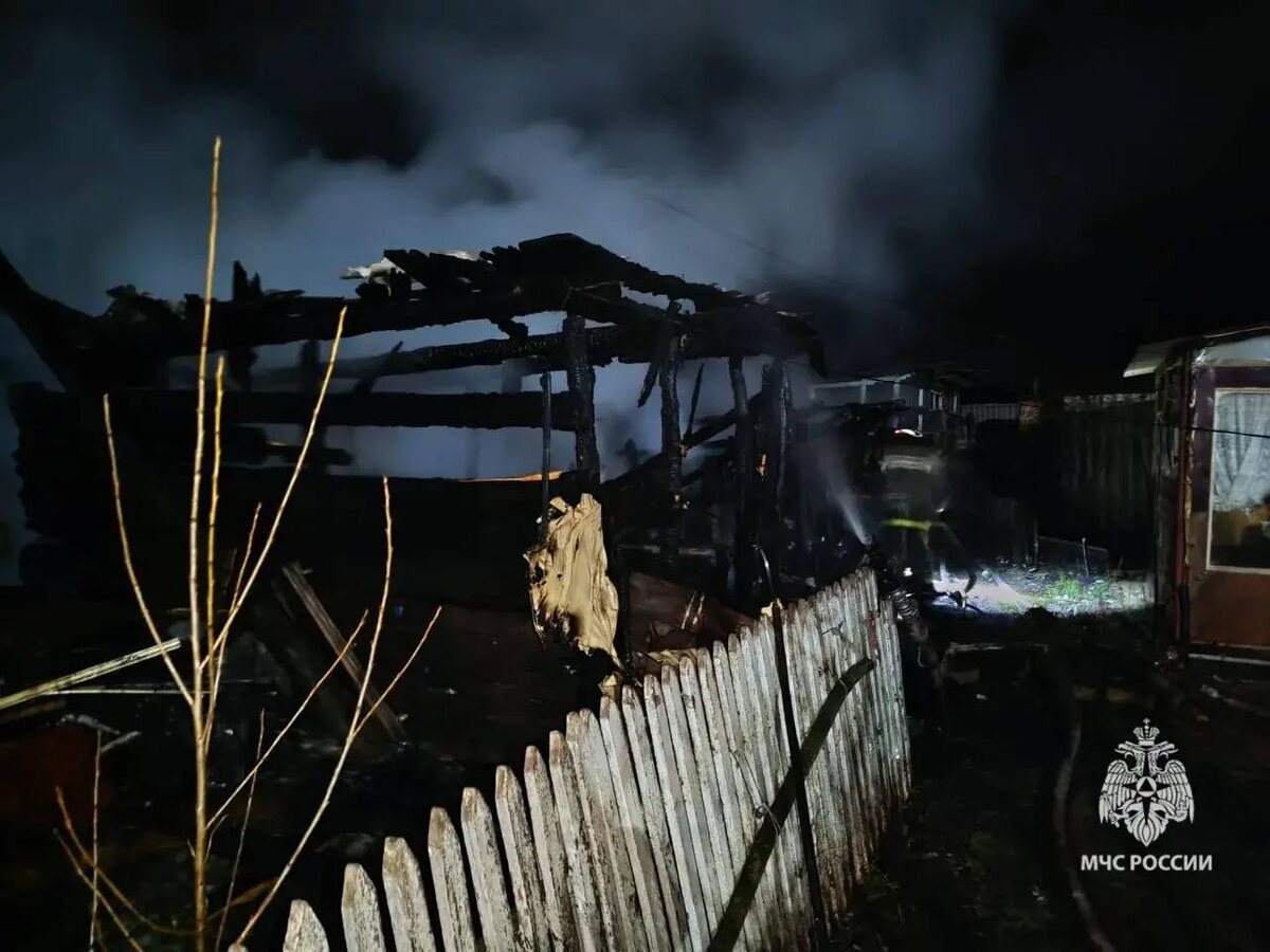    73-летний мужчина погиб в пожаре в Курском районе