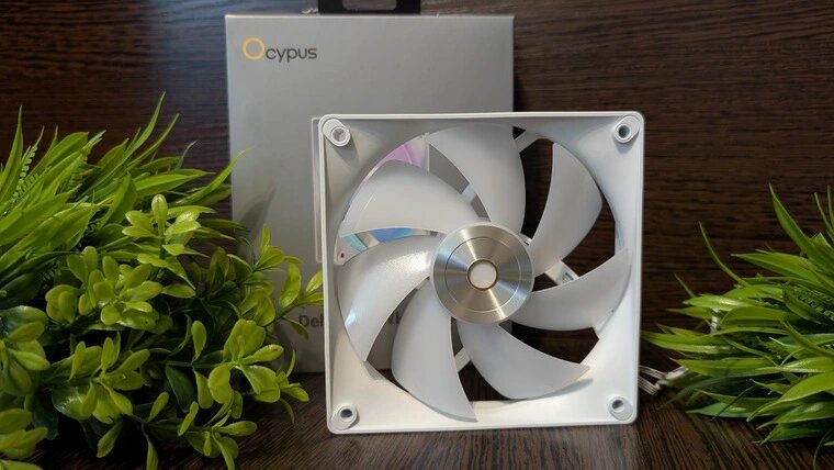 Обзор корпусного вентилятора Ocypus Delta F12 WH ARGB