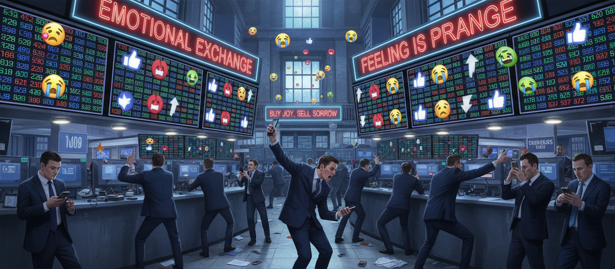 Метафора превращения человеческих эмоций в товар для обмена