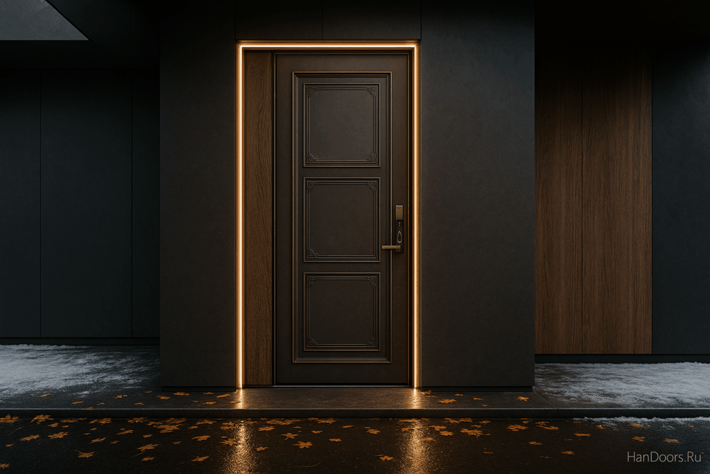    Антично-современные решения для входных дверей Autor