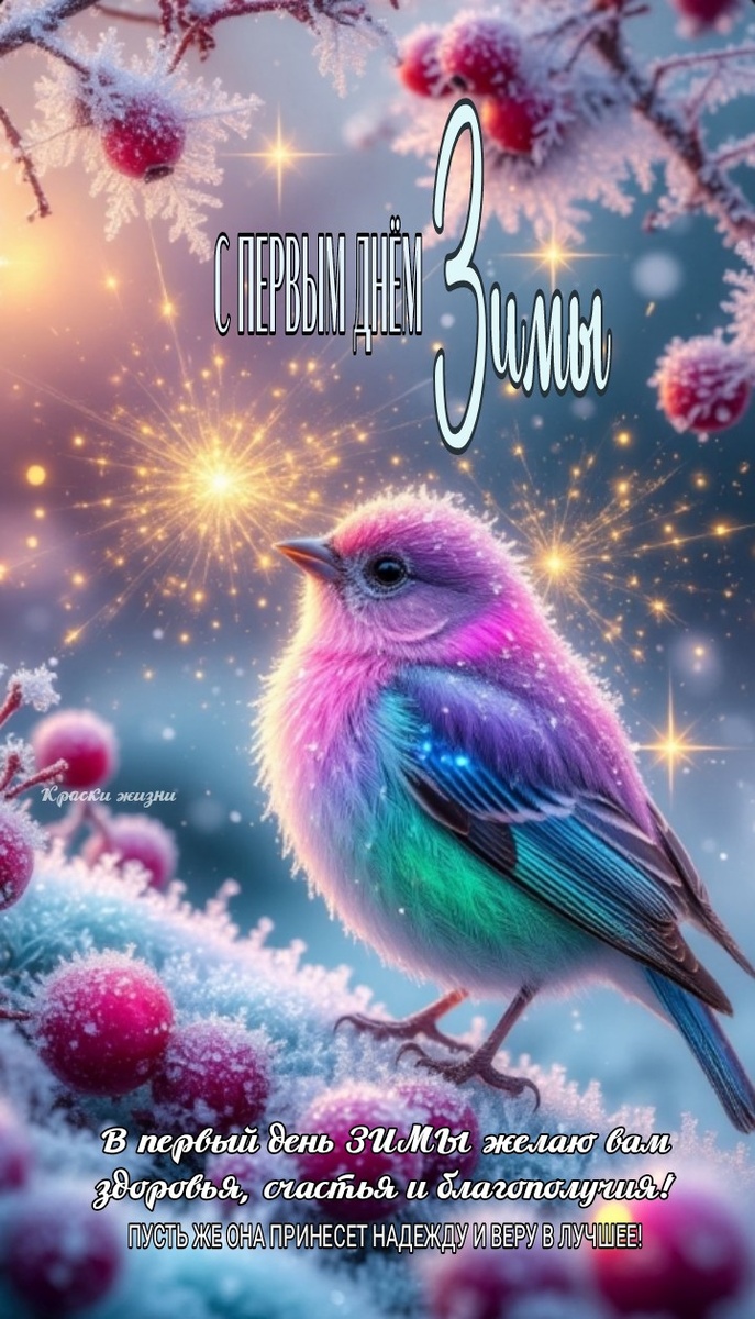 С первым днем зимы 