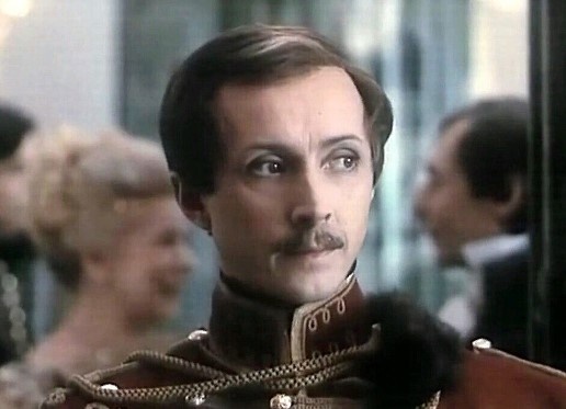 Николай Бурляев в роли Михаила Юрьевича Лермонтова.