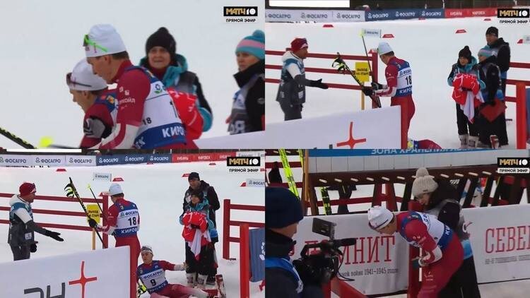    Скриншот трансляции «Матч ТВ»