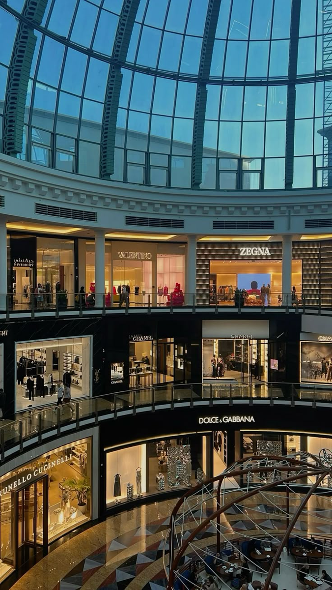 Шопинг в Dubai Mall: зоны и бренды