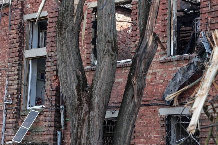    Фото последствий атаки украинских дронов 25 ноября из ТГ-канала Юрия Слюсаря Татьяна Пшеничная