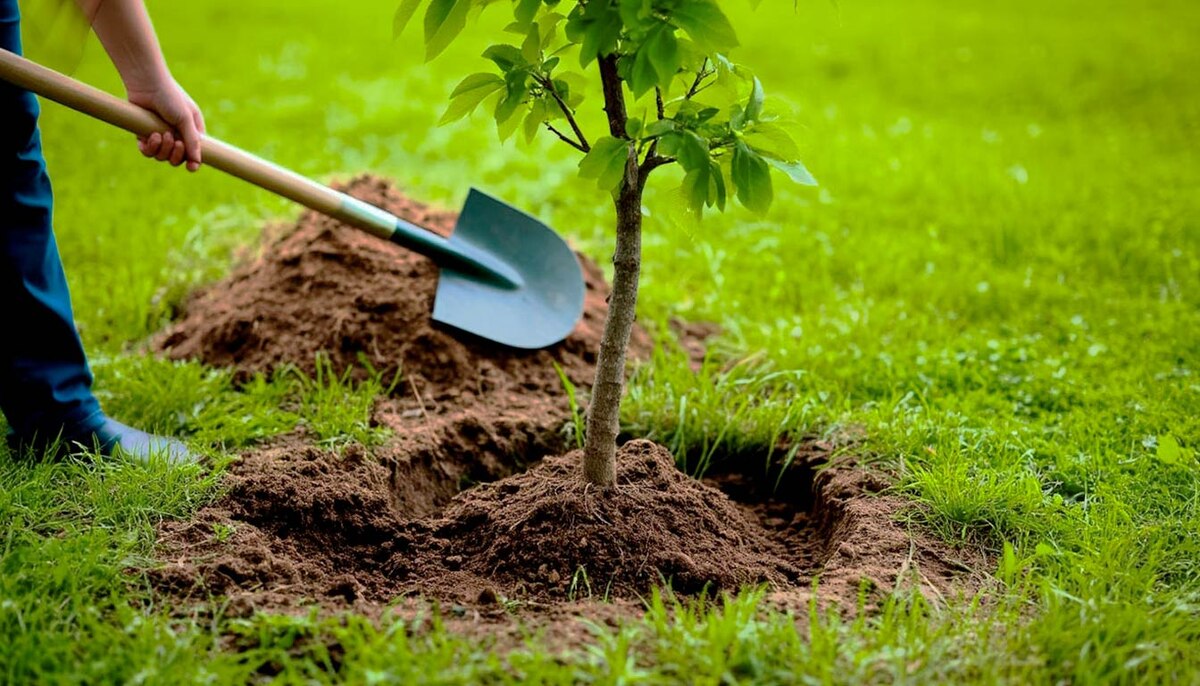 Самые распространённые ошибки при посадке деревьев — несоблюдение глубины ямы, недостаточное расстояние между растениями, неправильный выбор места с точки зрения освещения и влажности, а также повреждение корней при высадке.